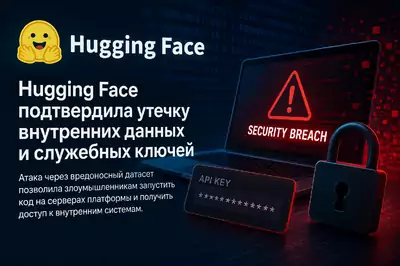 Hugging Face підтвердила витік внутрішніх даних і службових ключів