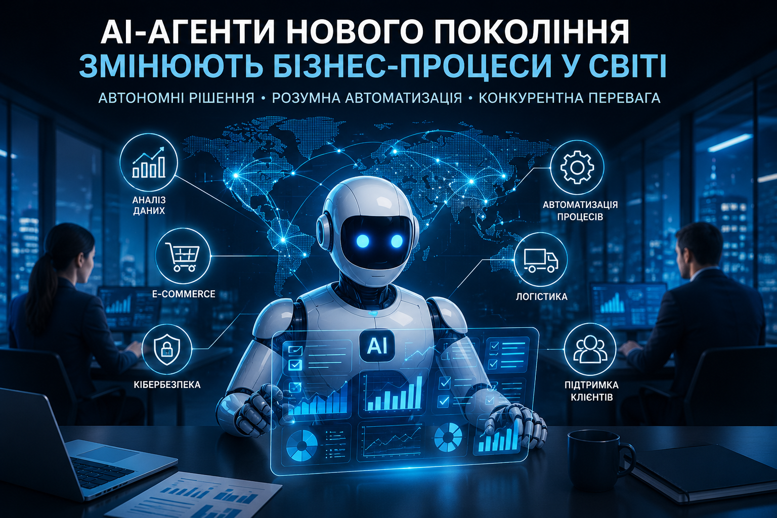 АІ-агенти нового покоління змінюють бізнес-процеси у світі