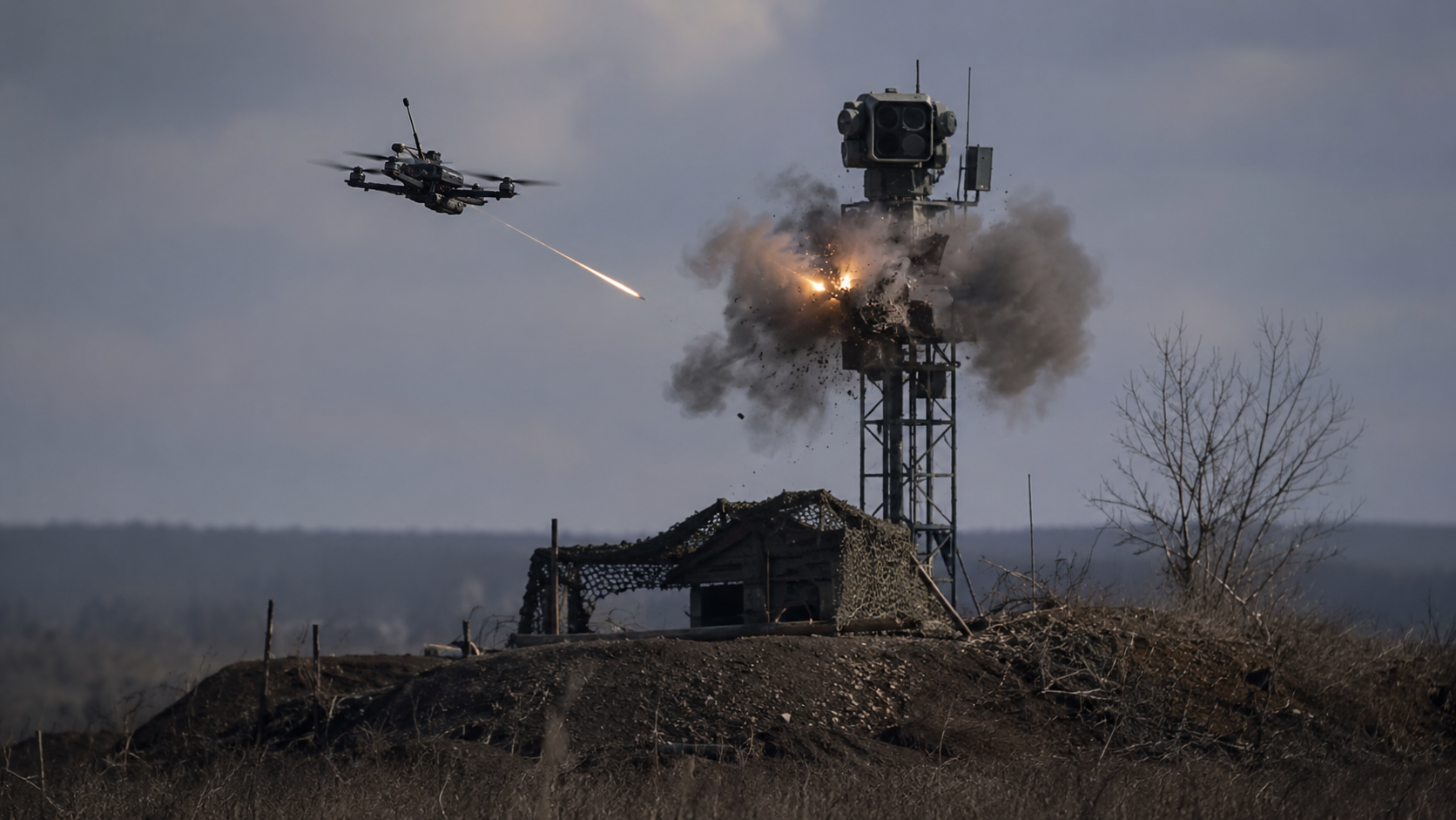 Українські дрони знищили російський комплекс спостереження «Муром-М»