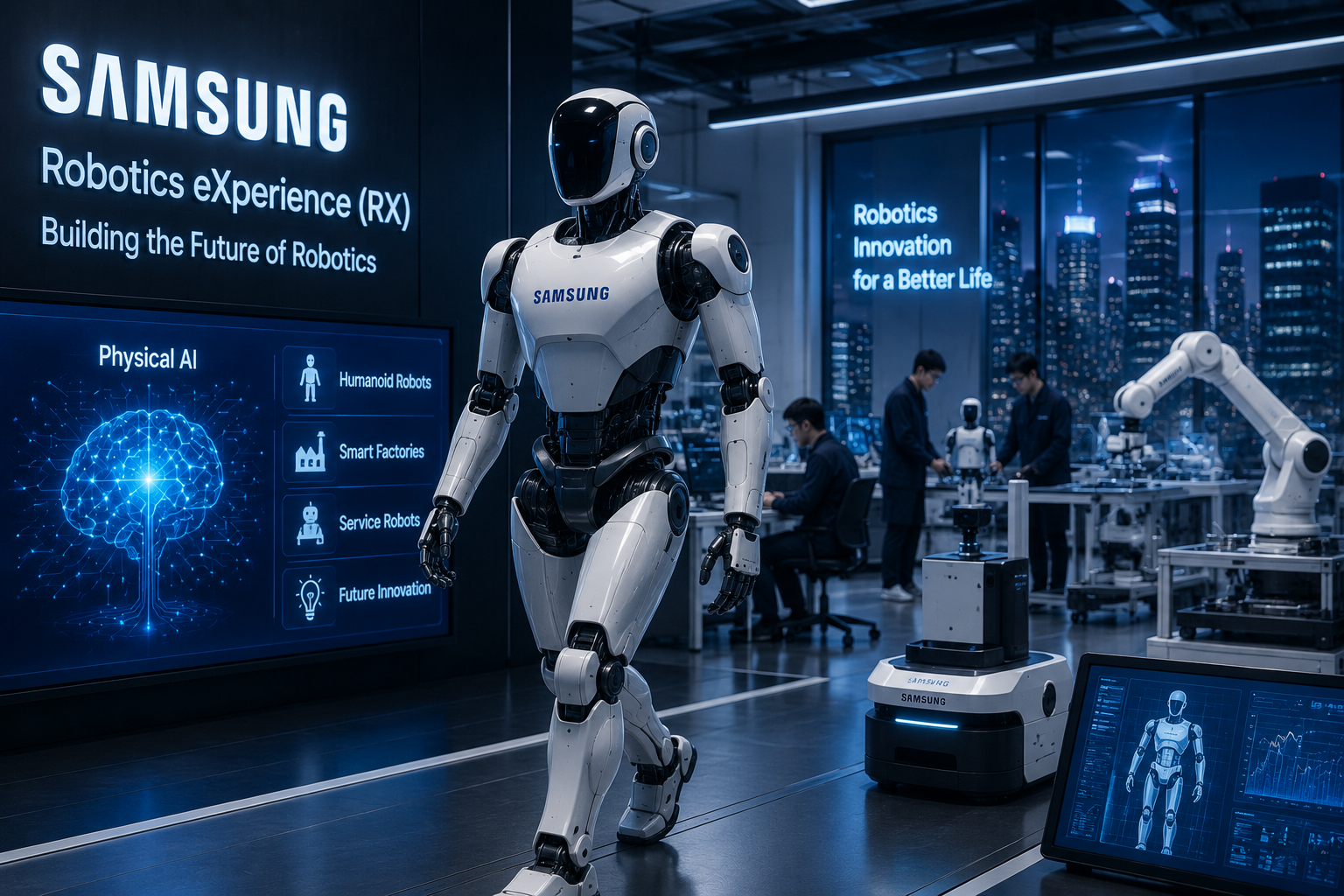 Samsung створює окремий підрозділ для розвитку роботів і фізичного ШІ