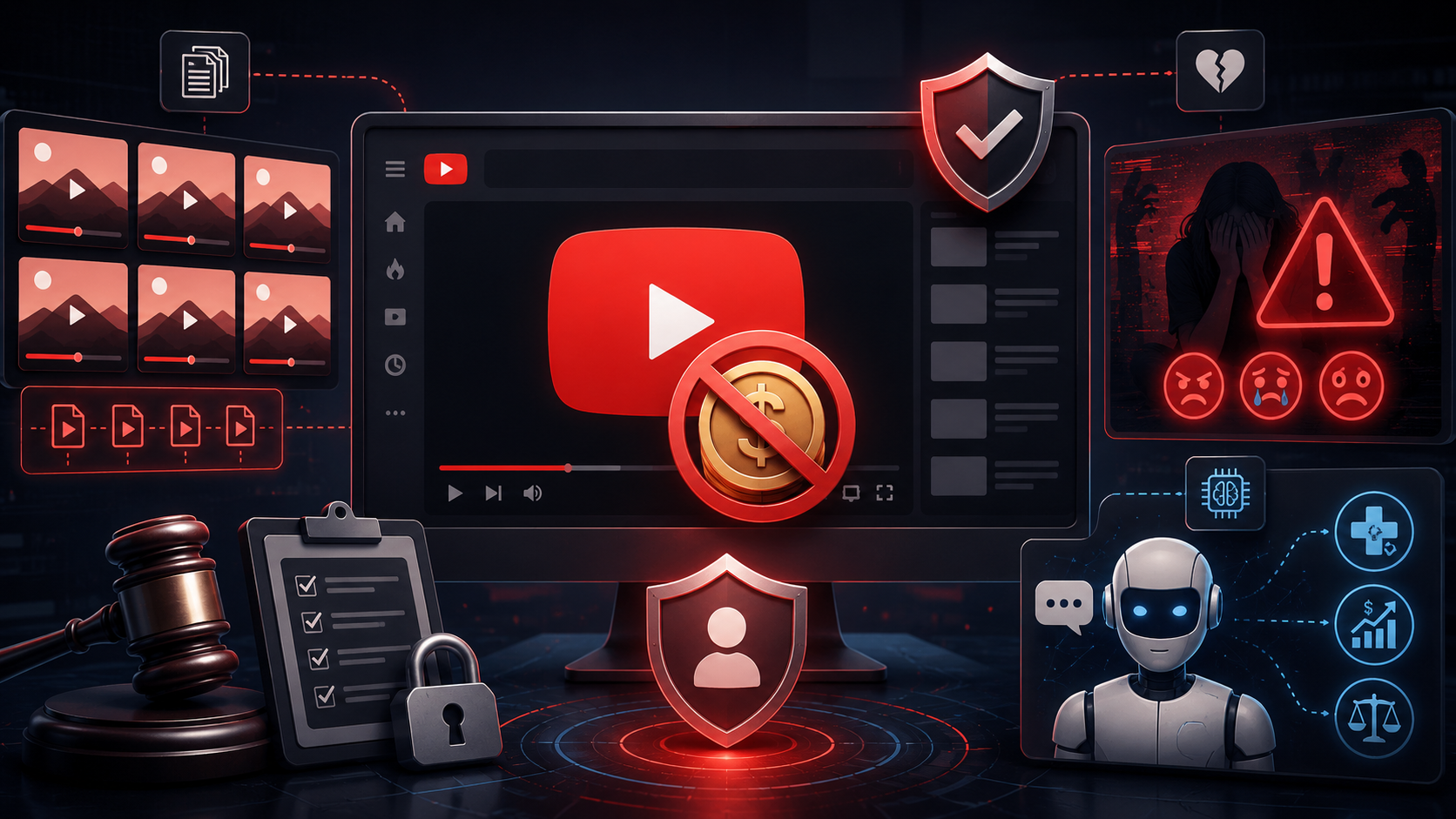 YouTube уточнив правила монетизації масового та низькоякісного ШІ-контенту